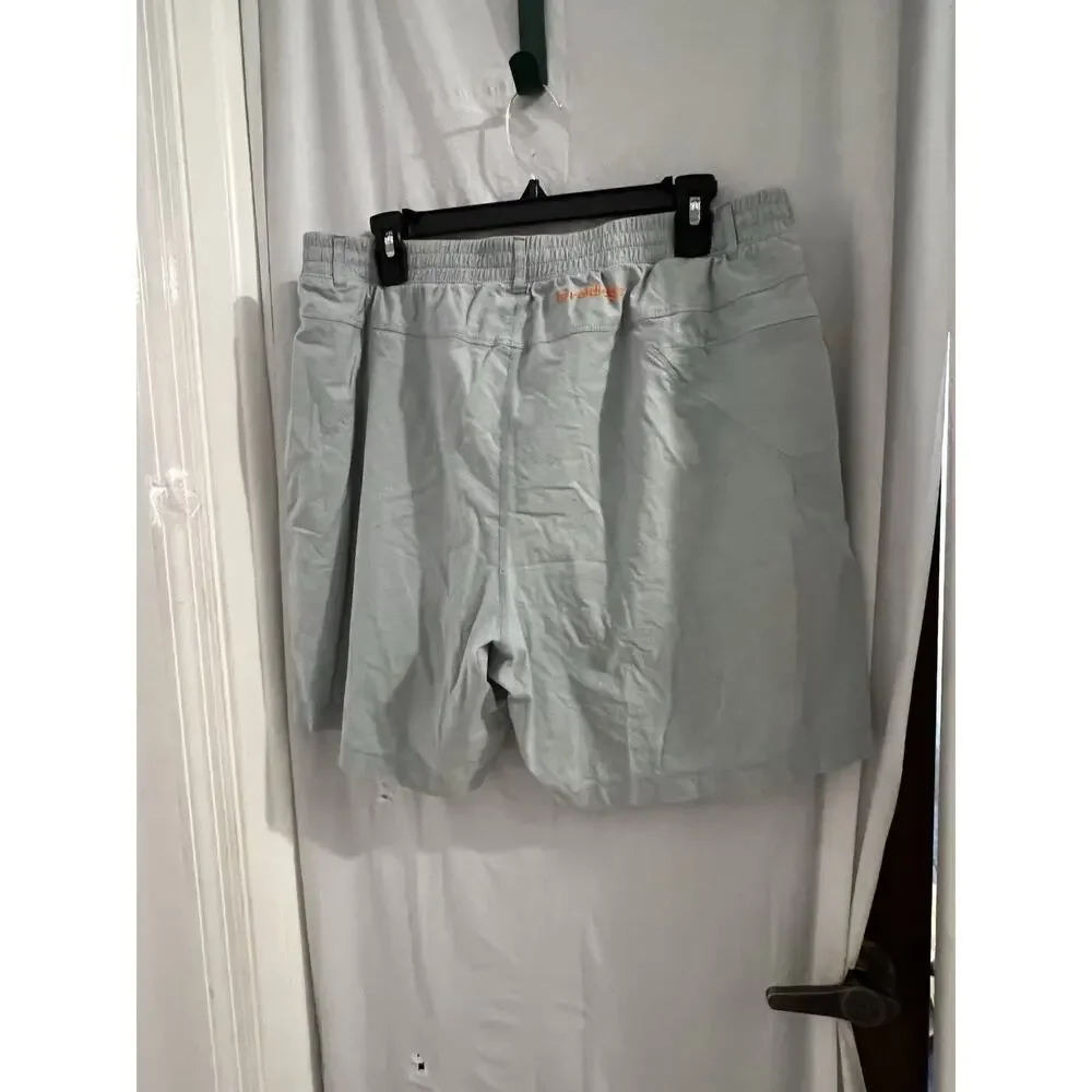 Bird Dogs Boom Shorts Gray Orange Lined Athletic Casual Shorts Mens XXL